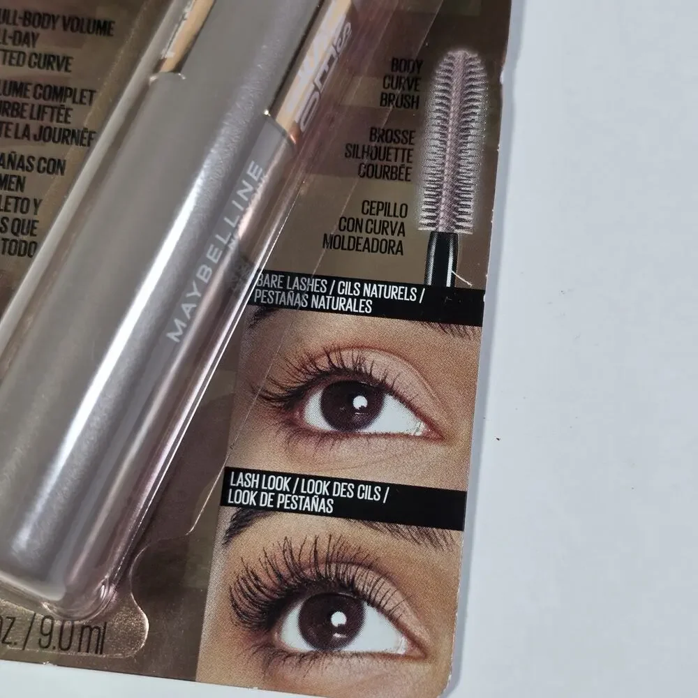 Maybelline Lash Sensational Body Washable Mascara Brownish Black 24HR 903 1PK